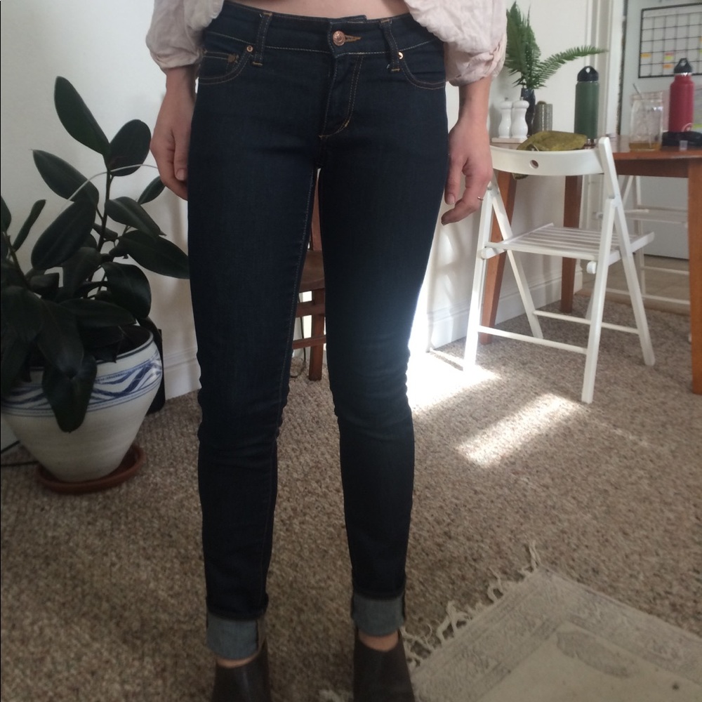 H&M skinny mid rise jeans